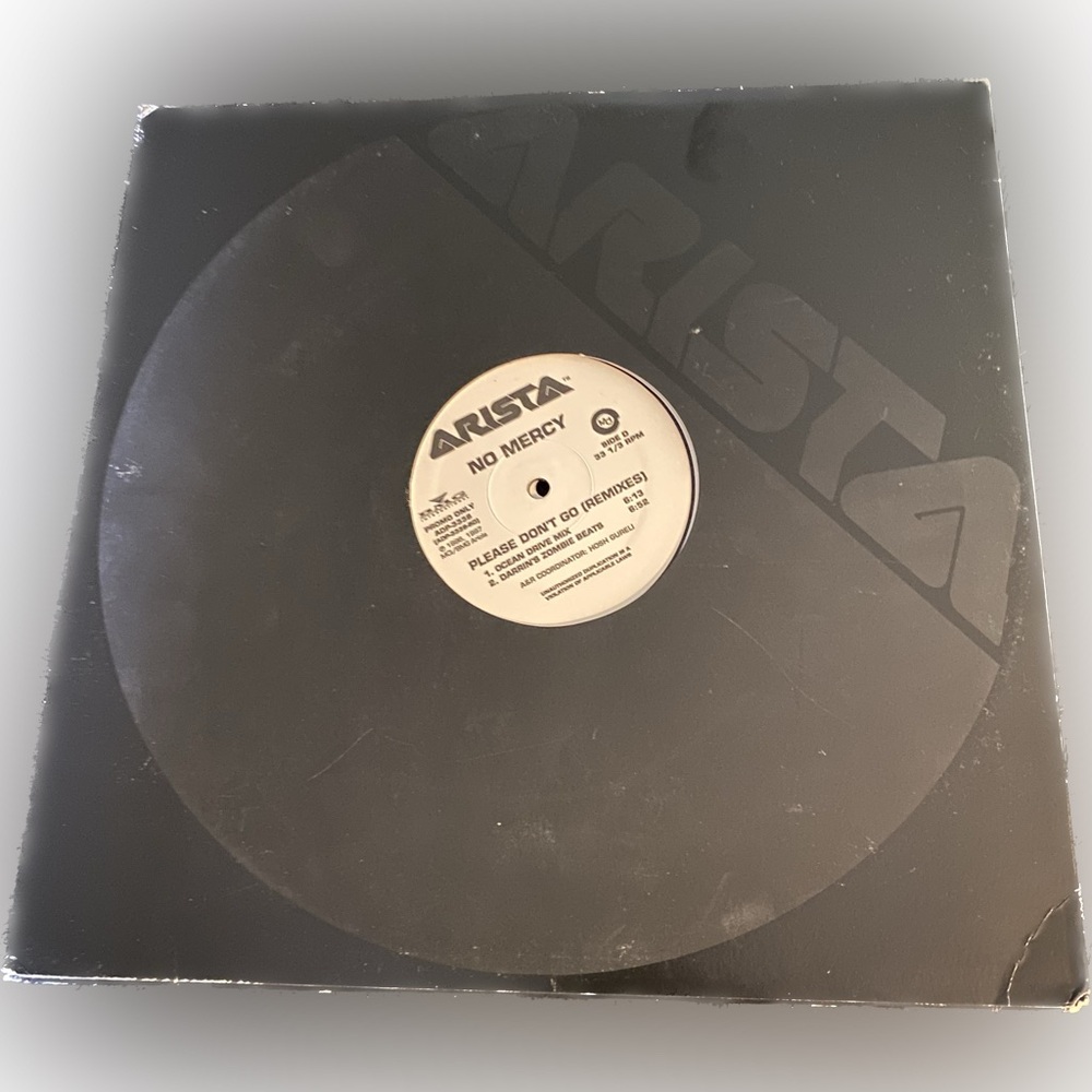 No Mercy "Please don't Go" (Remixes) Rare! 12inch Double (2) Vinyl Record - Picture 2 of 10